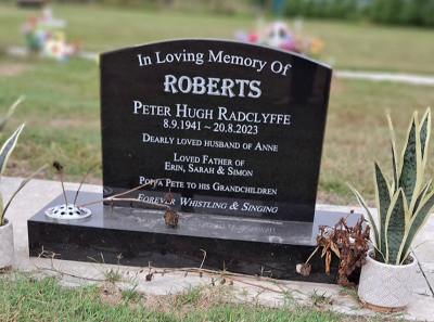 Picture of TARUHERU cemetery, block 31, plot 28.