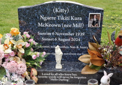 Picture of TARUHERU cemetery, block 31, plot 58.