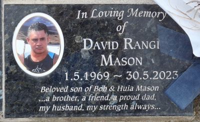 Picture of Taruheru cemetery, block 35, plot 245.