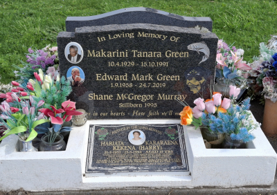 Picture of TARUHERU cemetery, block 36, plot 97.