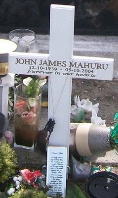 Picture of Taruheru cemetery, block 39, plot 156.