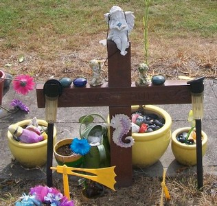 Picture of Taruheru cemetery, block 39, plot 230.