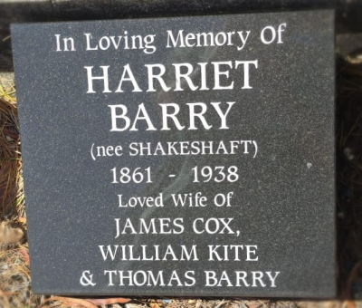 Picture of TARUHERU cemetery, block 3, plot 6.