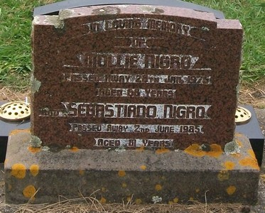 Picture of Taruheru cemetery, block 40, plot 147.