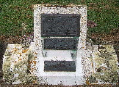 Picture of Taruheru cemetery, block 40, plot 33.