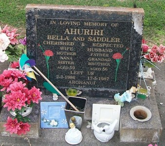 Picture of Taruheru cemetery, block 40, plot 482.