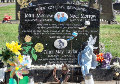 Picture of TARUHERU cemetery, block 41, plot 329.