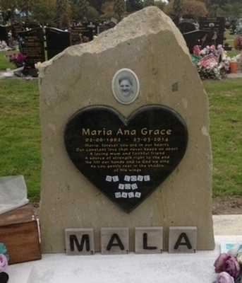 Picture of TARUHERU cemetery, block 41, plot 451.