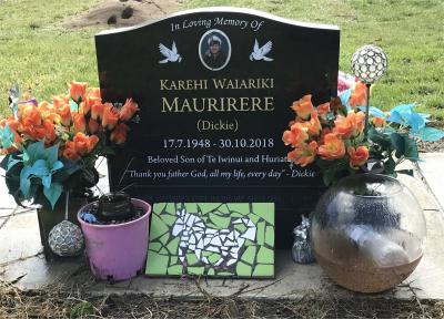 Picture of Taruheru cemetery, block 42, plot 191.