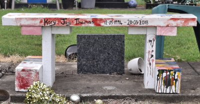 Picture of TARUHERU cemetery, block 42, plot 218.