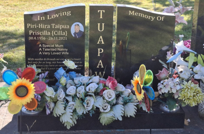 Picture of TARUHERU cemetery, block 42, plot 263.