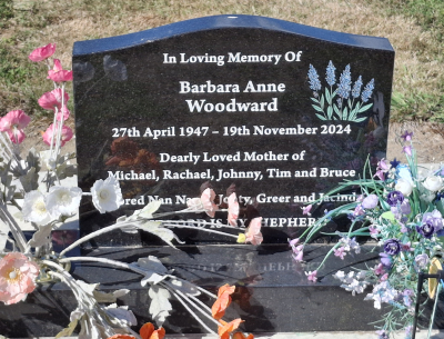 Picture of TARUHERU cemetery, block 43, plot 192.