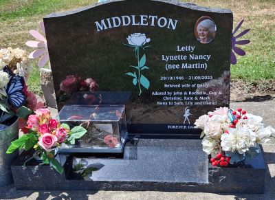 Picture of TARUHERU cemetery, block 43, plot 78.