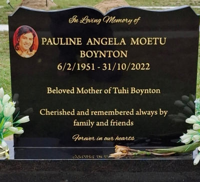 Picture of TARUHERU cemetery, block 43, plot 93.