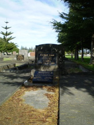 Picture of Taruheru cemetery, block 4, plot 1.