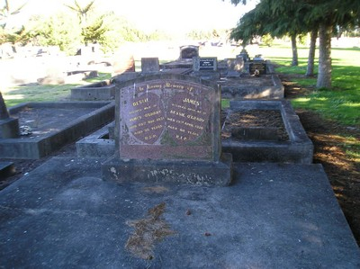 Picture of Taruheru cemetery, block 4, plot 10.