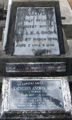 Picture of TARUHERU cemetery, block 7, plot 111.