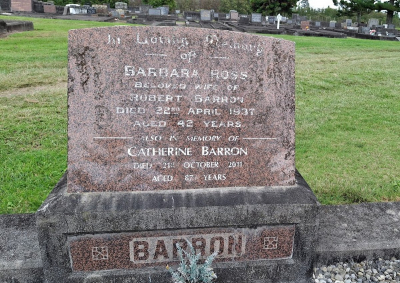 Picture of Taruheru cemetery, block 9, plot 85A.
