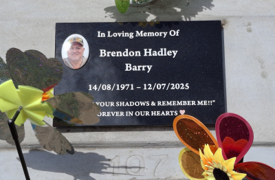 Picture of TARUHERU cemetery, block A, plot 107.