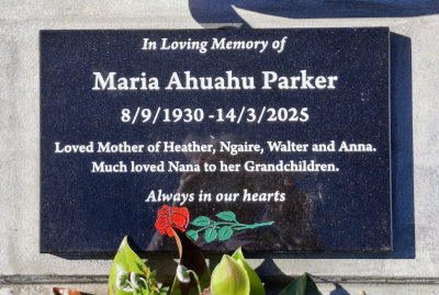 Picture of TARUHERU cemetery, block A, plot 125.