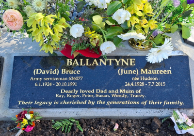 Picture of Taruheru cemetery, block A, plot 130.