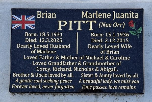 Picture of TARUHERU cemetery, block A, plot 161.