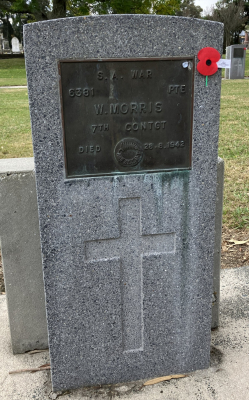 Picture of TARUHERU cemetery, block SA, plot 18.