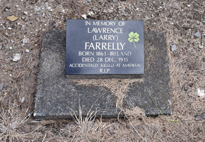 Picture of TARUHERU cemetery, block SEC1, plot 214.