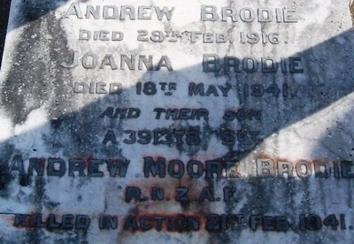 Gisborne District Council Cemetery Database Andrew Brodie