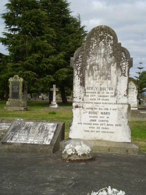 Picture of Taruheru cemetery, block SEC1, plot 278.