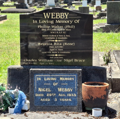 Picture of TARUHERU cemetery, block SEC1, plot 443A.