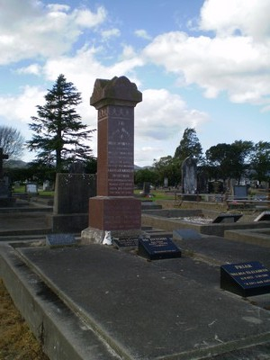 Picture of Taruheru cemetery, block SEC1, plot 481.