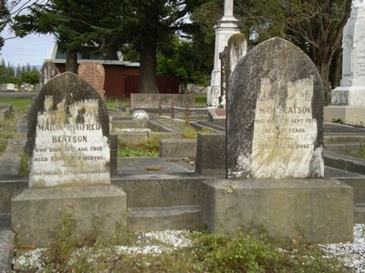 Picture of Taruheru cemetery, block SEC1, plot 86.