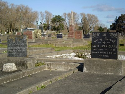 Picture of Taruheru cemetery, block SEC3, plot 1097.