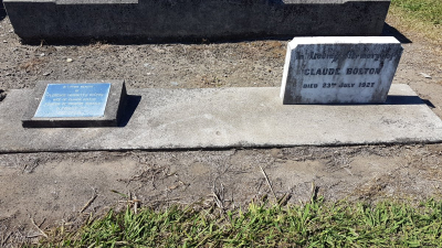 Picture of Taruheru cemetery, block SEC3, plot 1118.