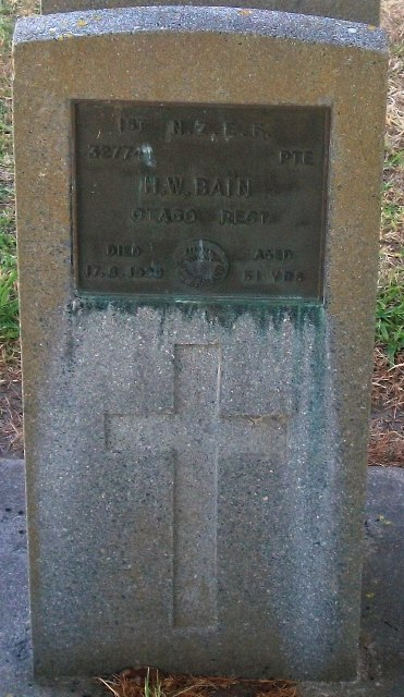 Picture of Taruheru cemetery, block S, plot 38.