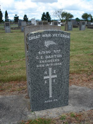 Picture of TARUHERU cemetery, block S, plot 54.