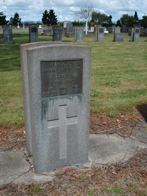 Picture of TARUHERU cemetery, block S, plot 59.