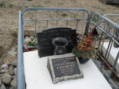 Picture of Te Puia cemetery, block TP15, plot 256.