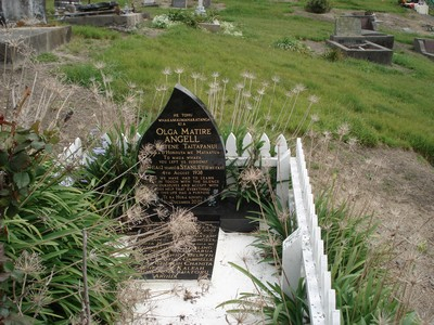 Picture of Te Puia cemetery, block TP7, plot 127.