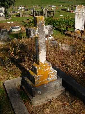 Picture of TOKOMARU BAY cemetery, block TKB, plot 22.