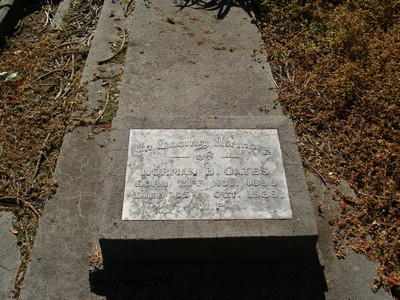 Picture of TOKOMARU BAY cemetery, block TKC, plot 53.