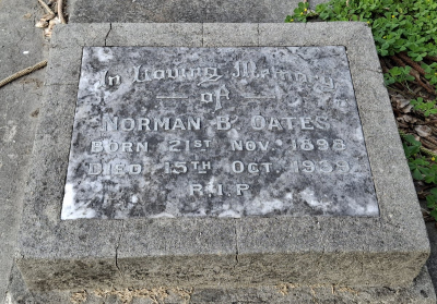 Picture of TOKOMARU BAY cemetery, block TKC, plot 53.
