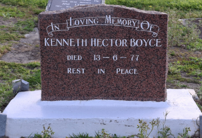 Picture of TOKOMARU BAY cemetery, block TKI, plot 134.