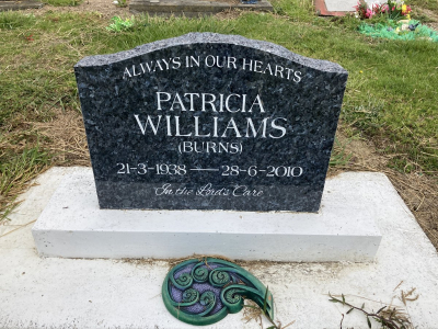 Picture of TOKOMARU BAY cemetery, block TKJ, plot 267.