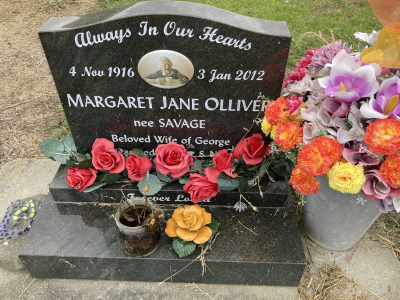 Picture of Tokomaru Bay cemetery, block TKK, plot 276.