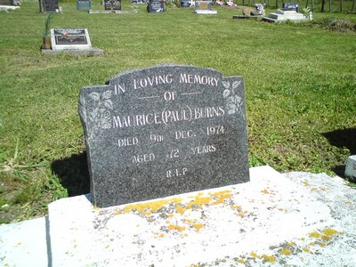 Picture of Tokomaru Bay cemetery, block TKO, plot 241.