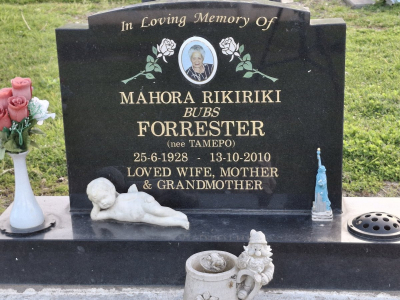 Picture of Tokomaru Bay cemetery, block TKP, plot 256.