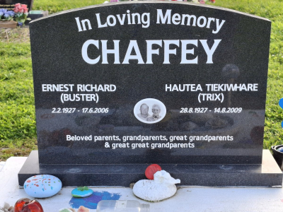 Picture of TOKOMARU BAY cemetery, block TKP, plot 257.