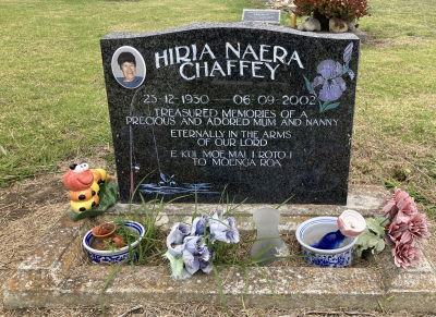 Picture of TOKOMARU BAY cemetery, block TKP, plot 322.